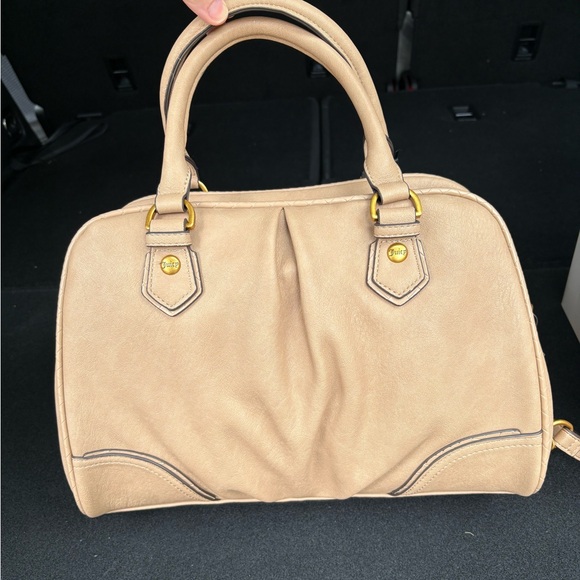 New viral Juicy Couture Romance Satchel Crossbody Bag and Wallet Set - Picture 4 of 5